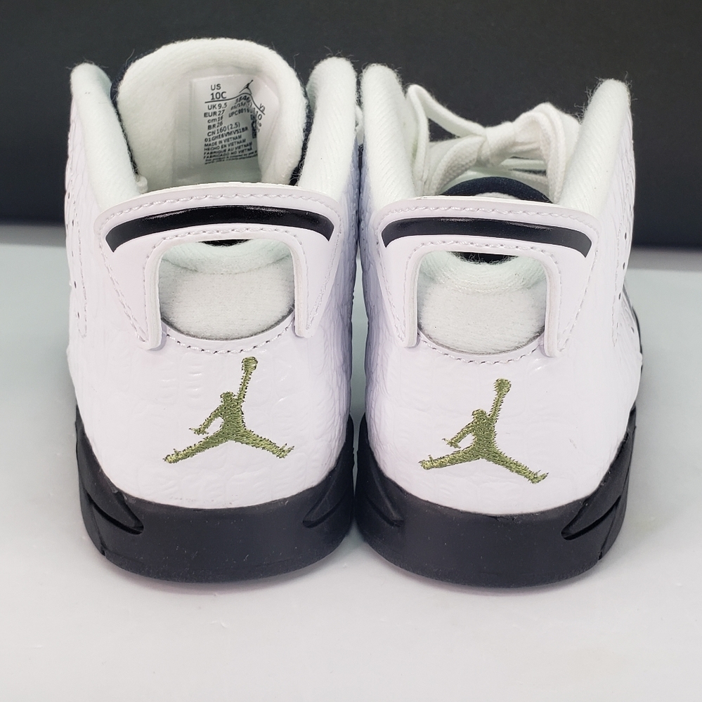 RARE Toddler Jordan Retro 6 "Alligator" SZ 10 - Picture 14 of 15
